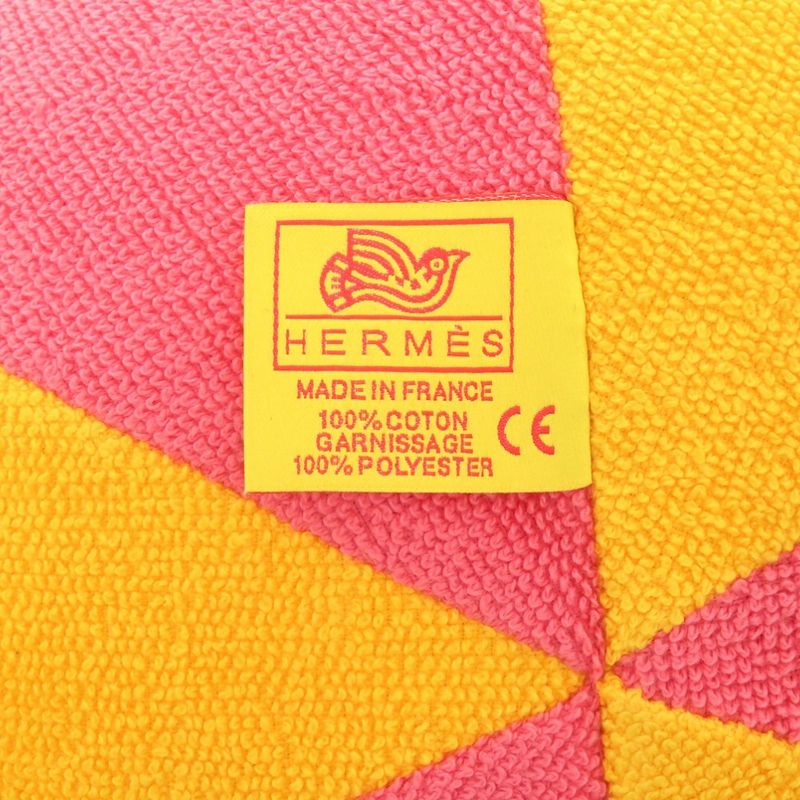 Hermes Beach Ball Animo Natte Cotton Pink Yellow Toy Baby