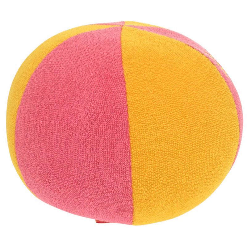 Hermes Beach Ball Animo Natte Cotton Pink Yellow Toy Baby