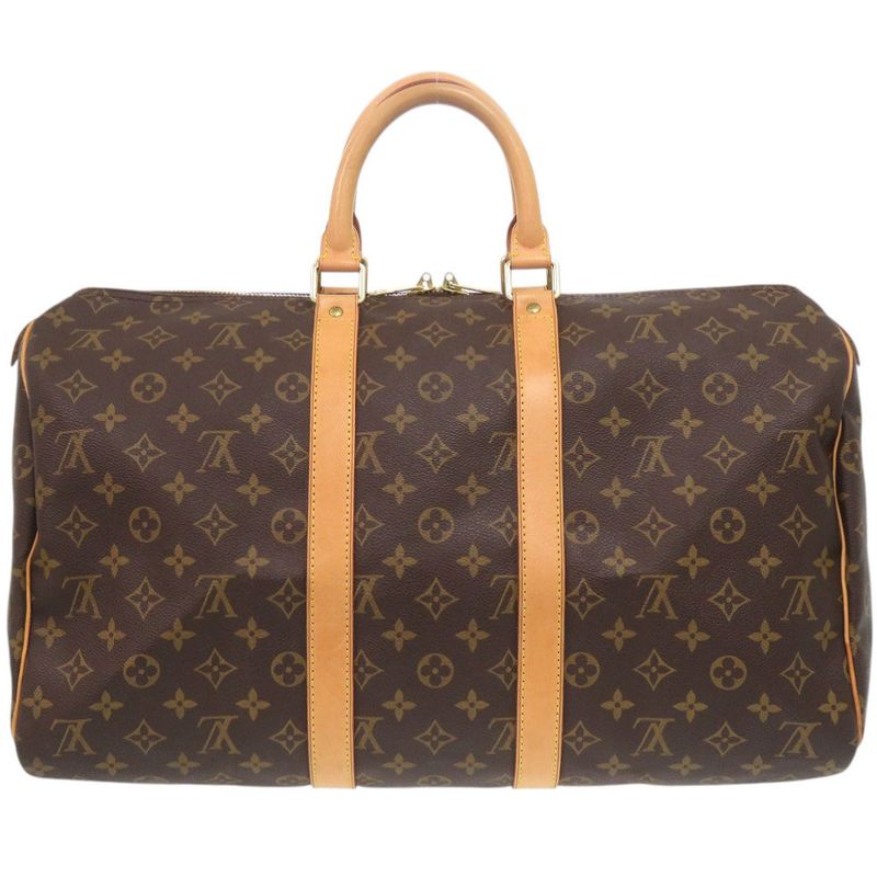 Louis Vuitton Keepall 45 Monogram Boston Bag LV