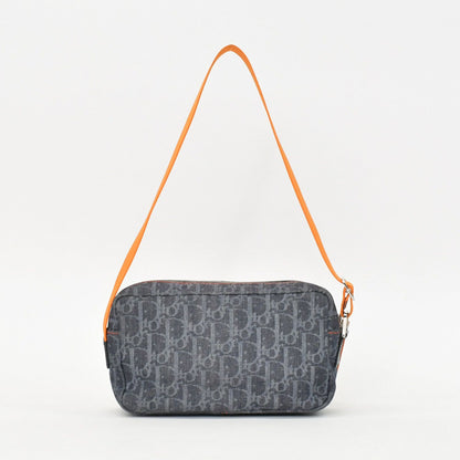 Dior Flight Line Bag Trotter Pattern Silver — view 4