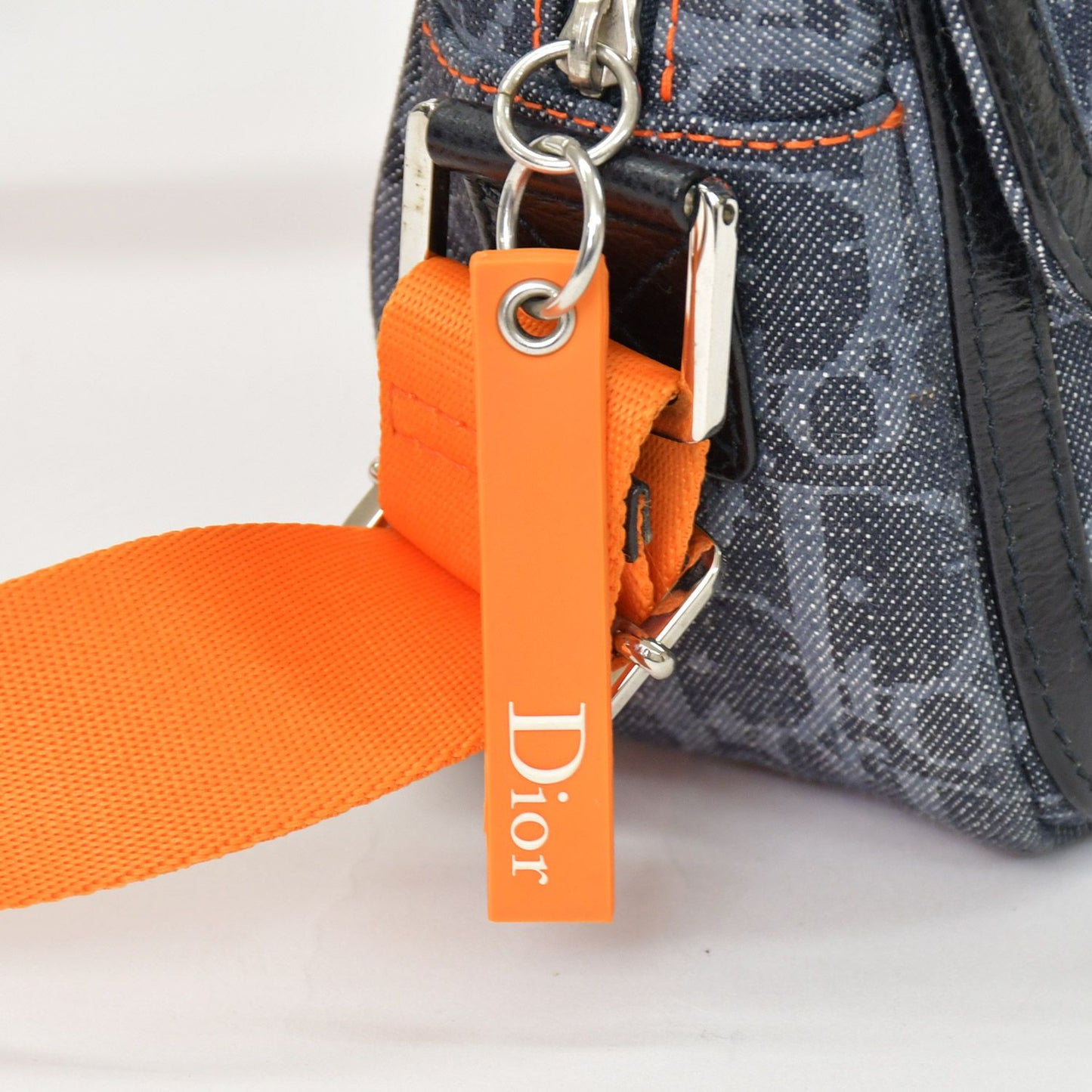 Dior Flight Line Bag Trotter Pattern Silver — view 6
