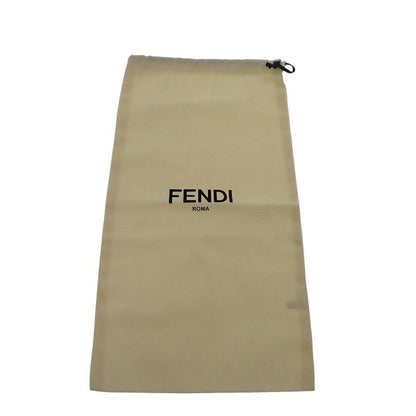 Fendi Wool Vinyl Knit Cap Black