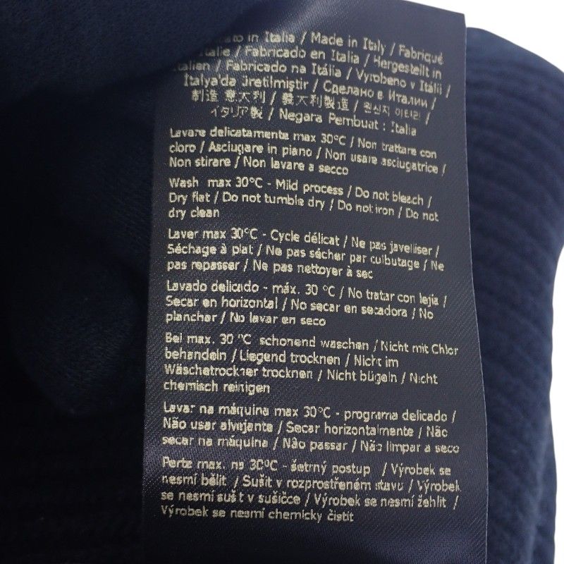 Fendi Wool Vinyl Knit Cap Black