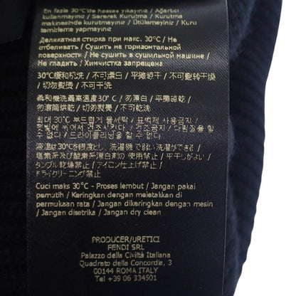 Fendi Wool Vinyl Knit Cap Black