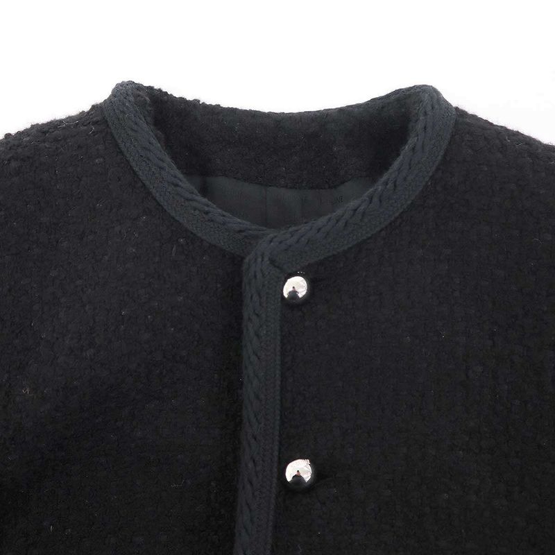 Celine Chelsea Jacket Cashmere Cles Black 34