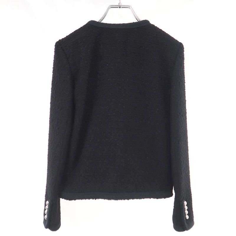 Celine Chelsea Jacket Cashmere Cles Black 34