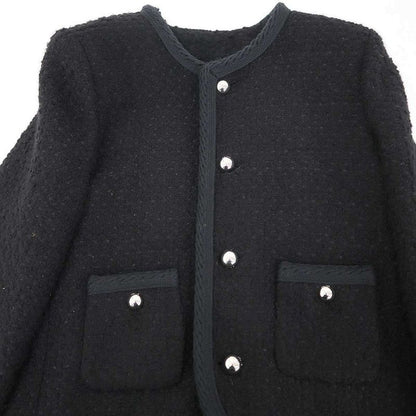 Celine Chelsea Jacket Cashmere Cles Black 34