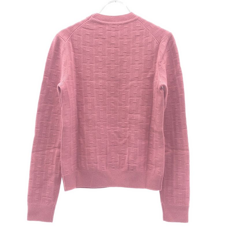 Hermes Jaggery Knit Sweater Pink 34