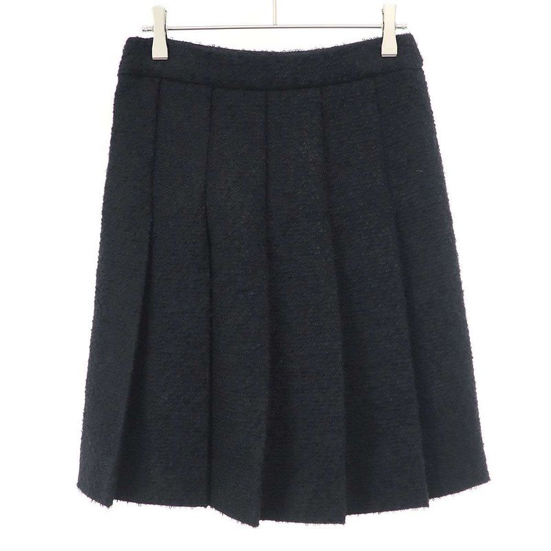 Celine Saint Germain Jacket & Pleated Skirt Set Suit Bou Cles Attnatte