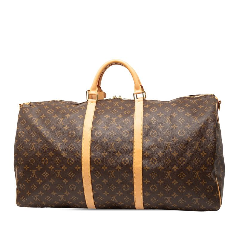 Louis Vuitton Monogram Keepall Bandouliere 60 Boston Bag 2-Way