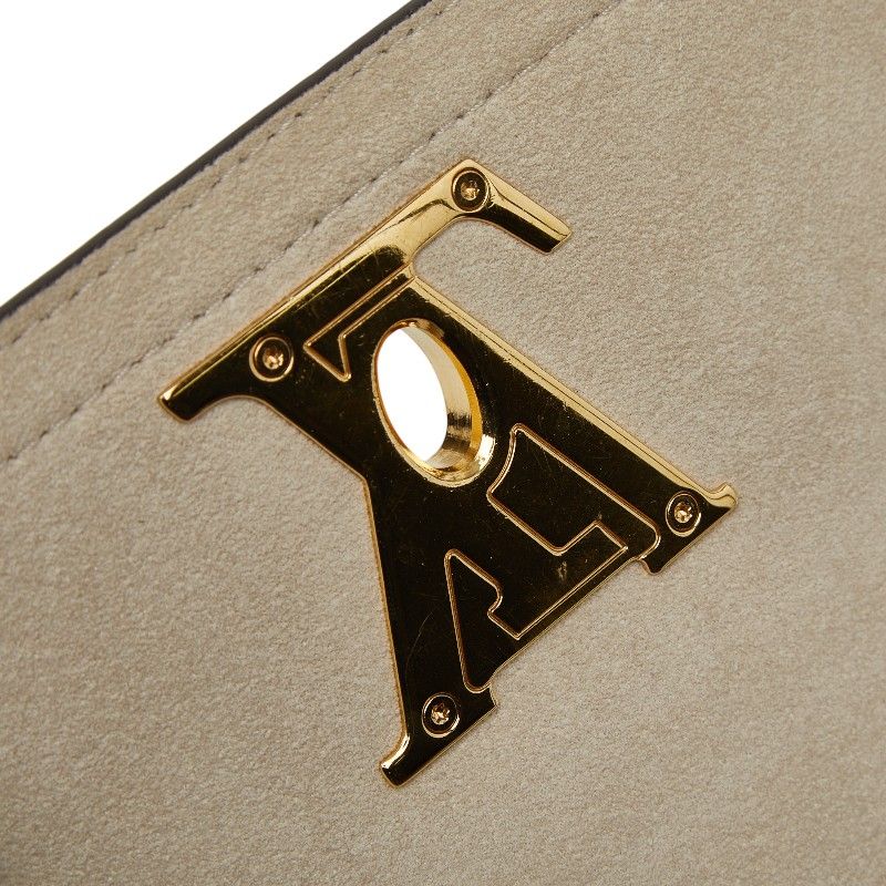 Louis Vuitton Lockme Tenda Chain 2-Way Shoulder Bag Grey