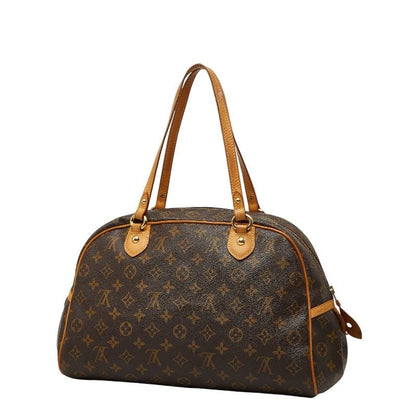 Louis Vuitton Monogram Montorgueil GM Shoulder Bag Brown