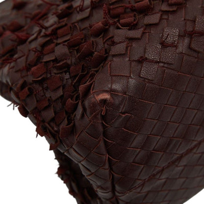 Bottega Veneta Intrecciato Chain Tote Brown Leather