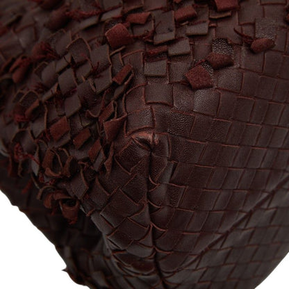 Bottega Veneta Intrecciato Chain Tote Brown Leather