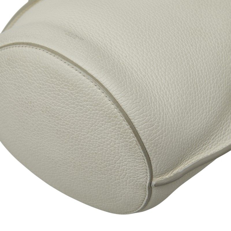 Celine Big Bag Bucket Nano White Leather