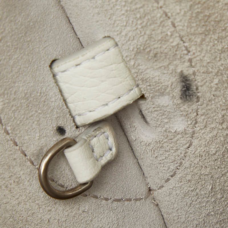 Celine Big Bag Bucket Nano White Leather