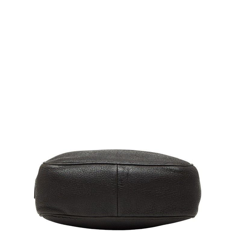 Prada Crossbody Shoulder Bag Brown Leather