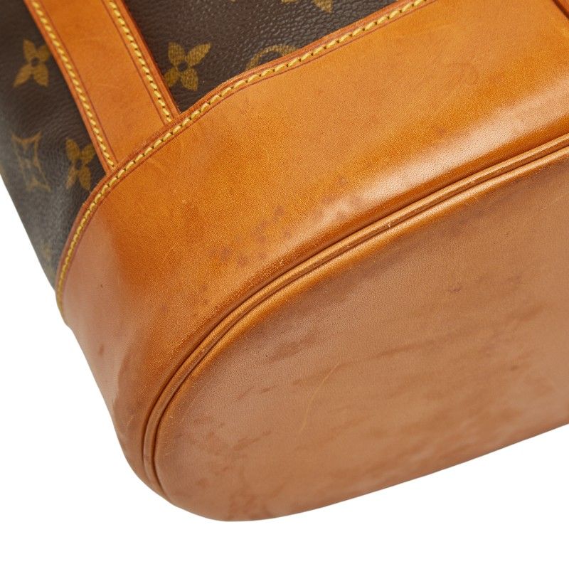 Louis Vuitton Monogram Randonnee PM Shoulder Bag Brown