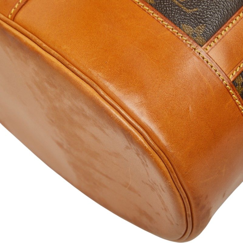Louis Vuitton Monogram Randonnee PM Shoulder Bag Brown