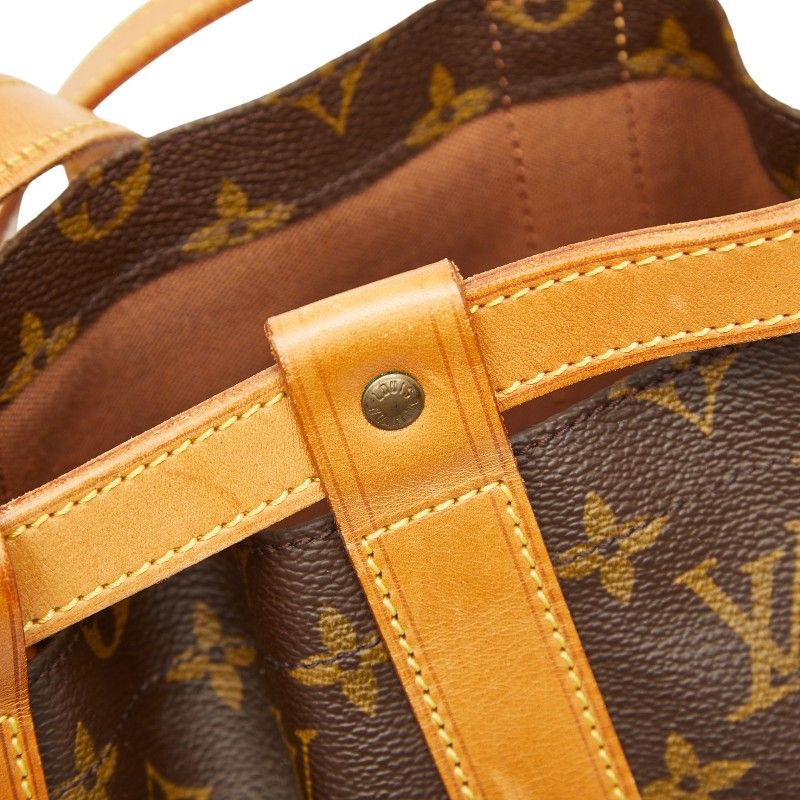 Louis Vuitton Monogram Randonnee PM Shoulder Bag Brown