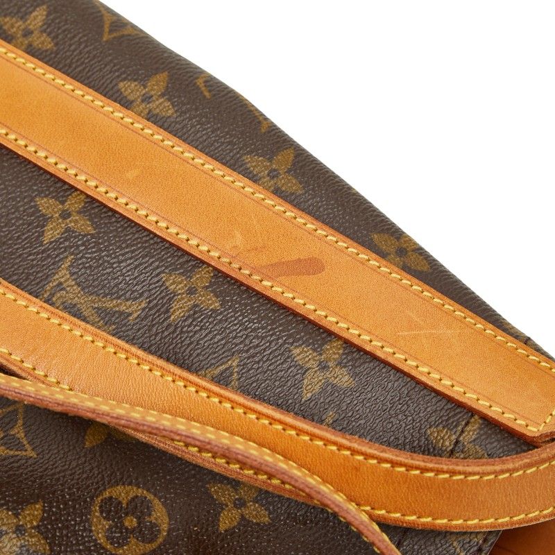 Louis Vuitton Monogram Randonnee PM Shoulder Bag Brown