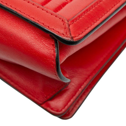 Loewe Barcelona 23 Crossbody Shoulder Bag Red Leather