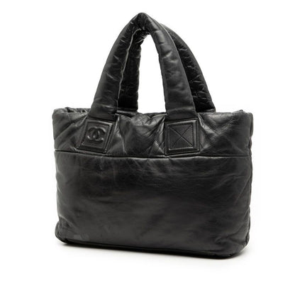 Chanel Coco Cocoon PM Black Leather