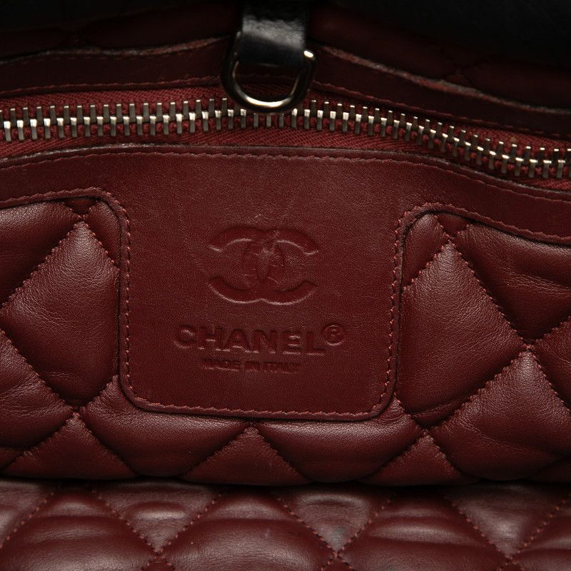 Chanel Coco Cocoon PM Black Leather