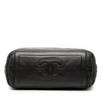 Chanel Coco Cocoon PM Black Leather