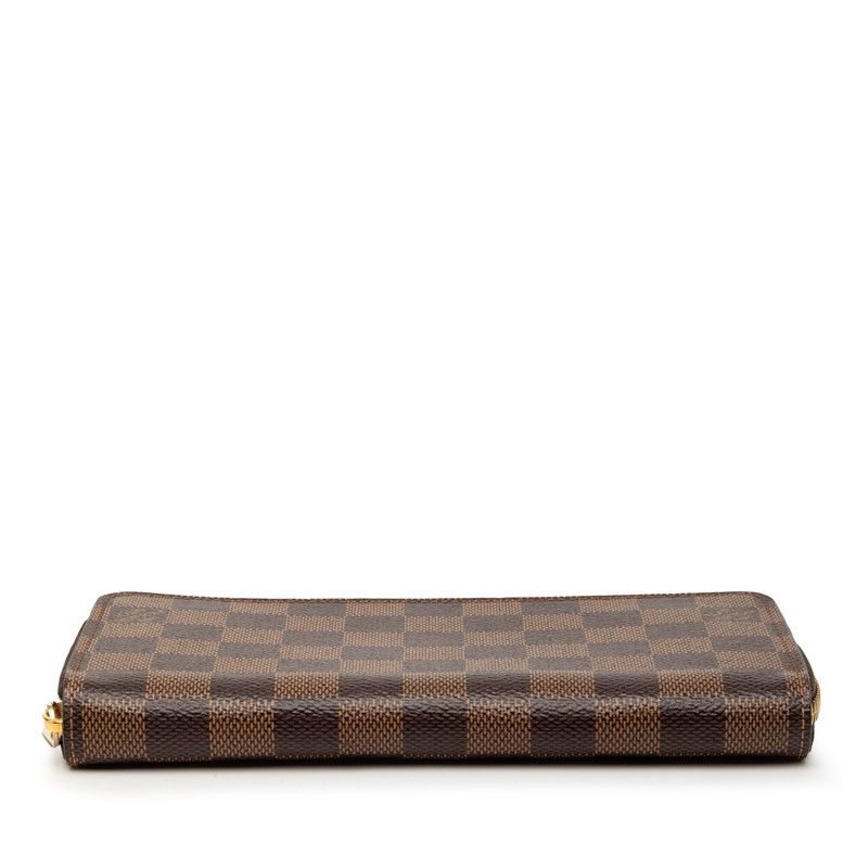 Louis Vuitton Damier Zippy Wallet Brown