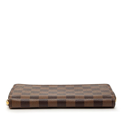 Louis Vuitton Damier Zippy Wallet Brown