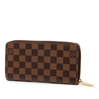 Louis Vuitton Damier Zippy Wallet Brown