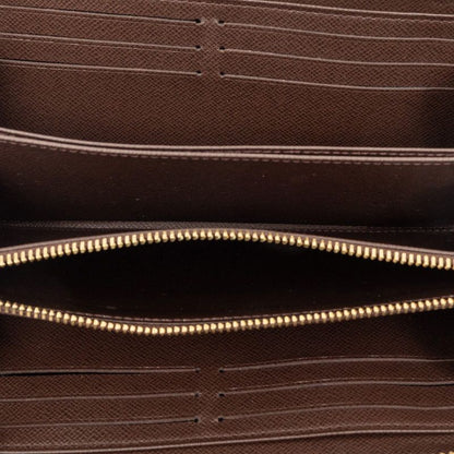 Louis Vuitton Damier Zippy Wallet Brown