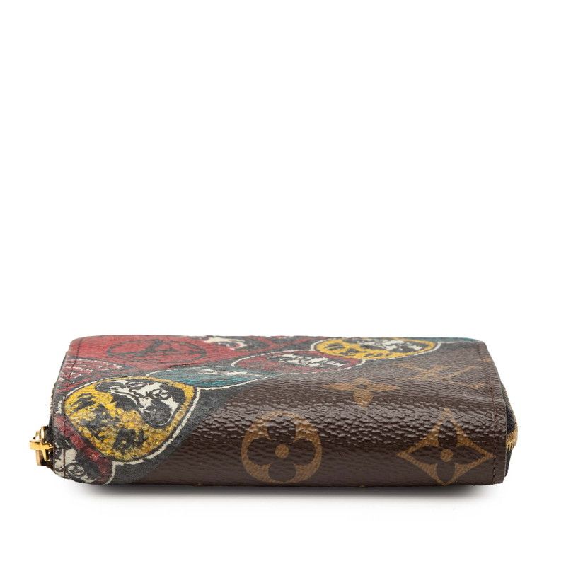 Louis Vuitton Kansai Yamamoto Monogram Zippy Coin Purse Daruma Kabuki Motif