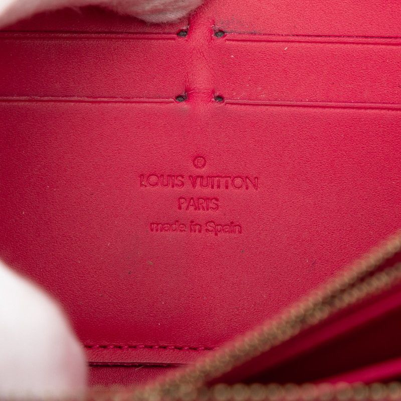 Louis Vuitton Monogram Vernis Zippy Wallet Ikat Flower Zip Around Long