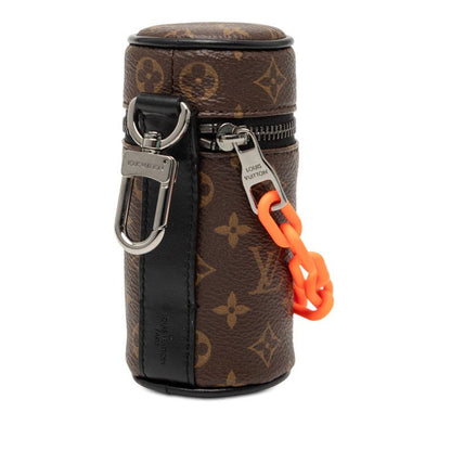Louis Vuitton Monogram Barrel Pouch Brown Leather