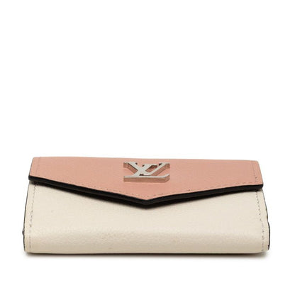 Louis Vuitton Portefeuille Lock Mini Pink Leather
