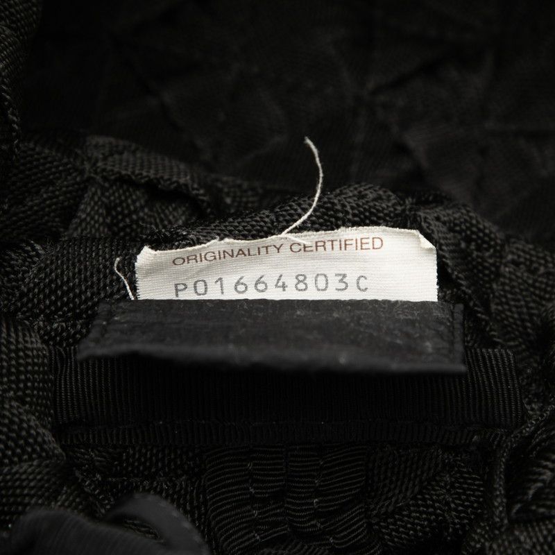 Bottega Veneta Intrecciato Webbing Black Canvas