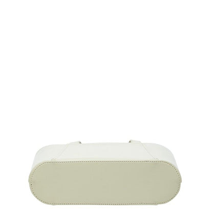 Loewe Mini Handbag Off White Enamel