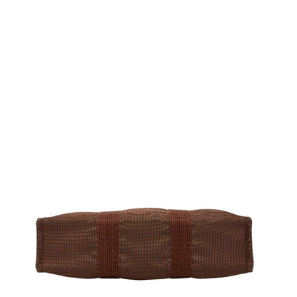 Hermes Her Line Tote MM Brown Canvas