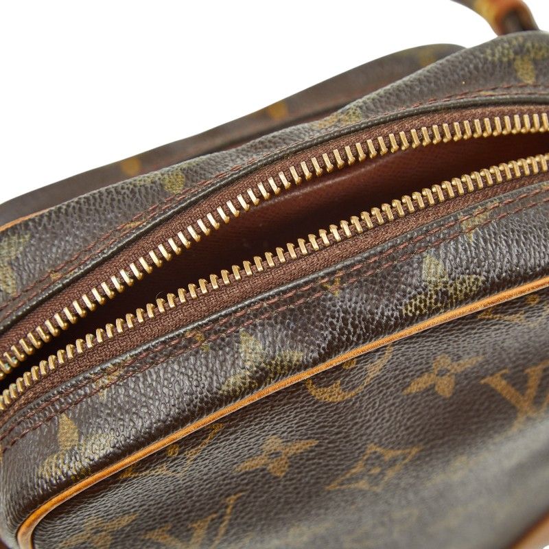 Louis Vuitton Monogram Amazon Crossbody Shoulder Bag Brown Leather