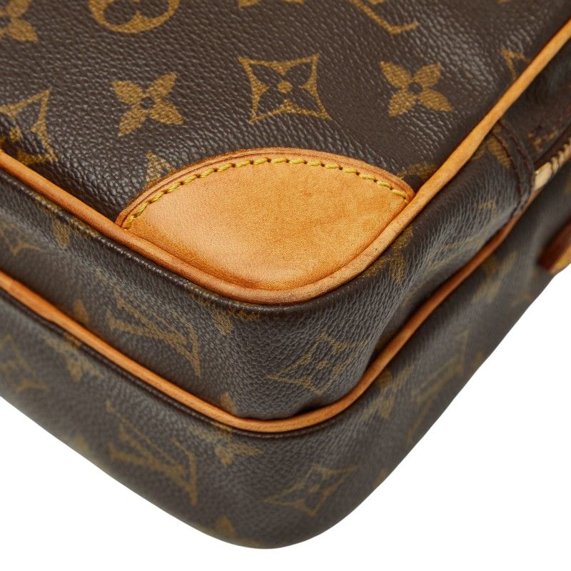 Louis Vuitton Monogram Amazon Crossbody Shoulder Bag Brown Leather