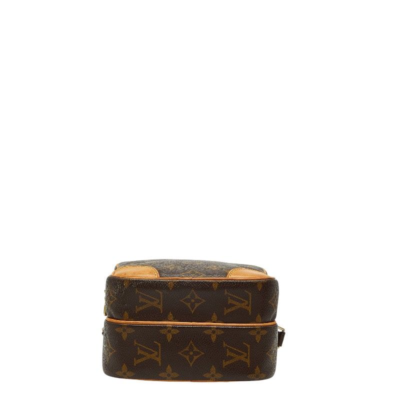 Louis Vuitton Monogram Amazon Crossbody Shoulder Bag Brown Leather