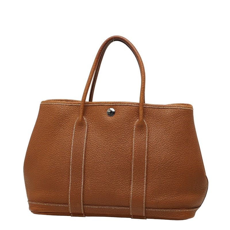 Hermes Garden Party Tpm Gold Brown Negonda