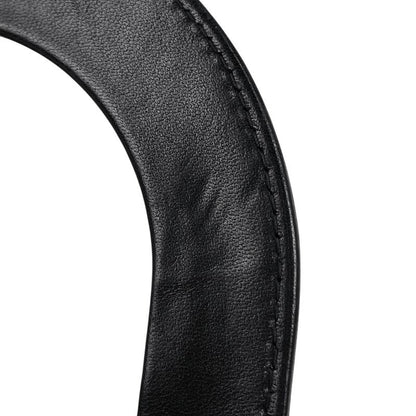 Dior Christian Cannage 2-Way Shoulder Bag Leather Black