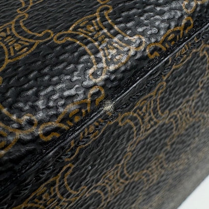 Celine Macadam Pattern Shoulder Bag One Circle Logo