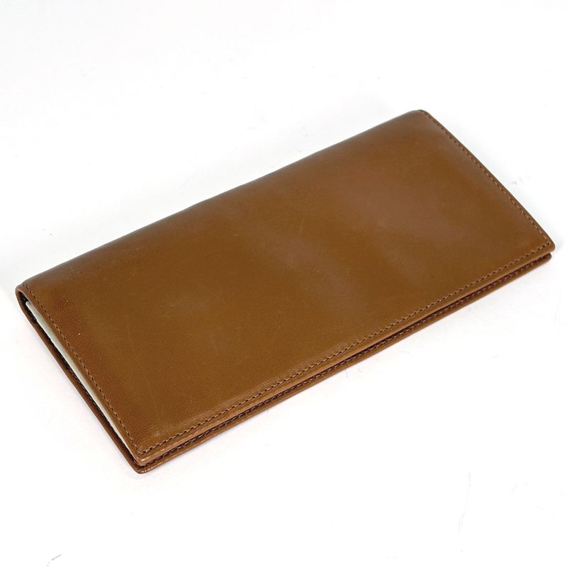 Loewe Anagram Long Wallet Bifold Leather Brown