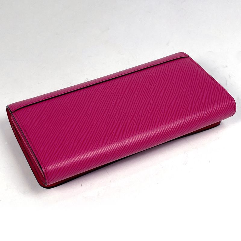 Louis Vuitton Portefeuille Twist Bill Purse Coin Purse Bifold Long Wallet Epi