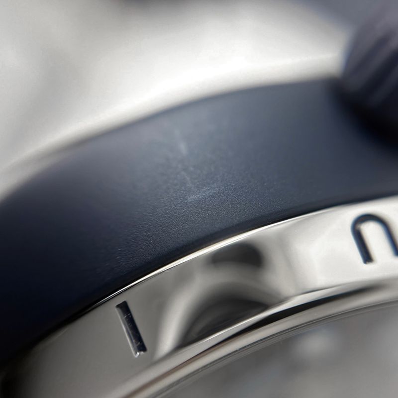 Louis Vuitton Tambour Automatic Street Diver Skyline Blue Watch SS Rubber