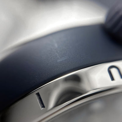 Louis Vuitton Tambour Automatic Street Diver Skyline Blue Watch SS Rubber